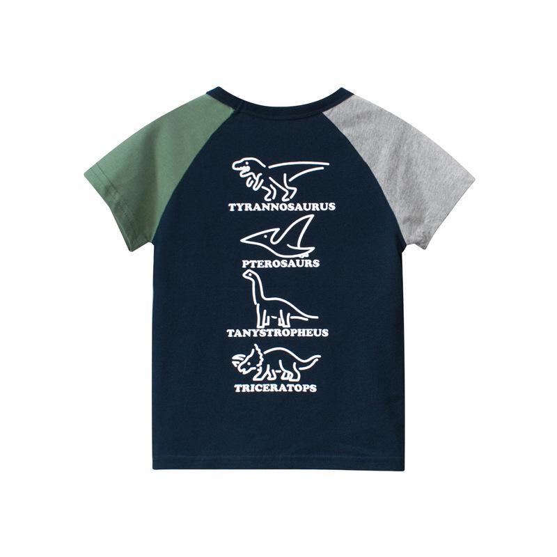 Korean Style Kids' Summer 2024 T-shirt - Boys' Short Sleeve Baby Clothes