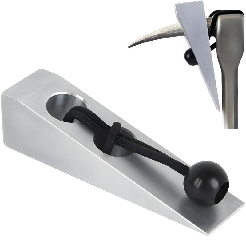 

Lightweight Aluminum Slip Resistant Block For Vehicles Equipment And Emergency Assistance Practical Safety Tool 1