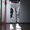 Popular Spring and Autumn Fashionable Corduroy Pants for Men Loose Legged Casual Pants Spliced Thickened Hiphop Harem Pants
