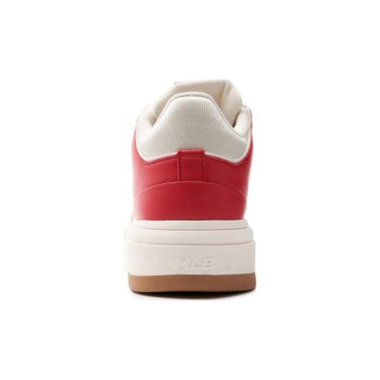MLB Chunky Liner Leather Casual Versatile Durable Lightweight Low-Top Sneakers Unisex sneakers Red 3ASXLMF3N-50RDS