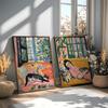 Henri Matisse Cat Print Matisse Cat and Woman Poster Living Room Wall Decor Henri Matisse Open Window Cute Cat Art Canvas Prints