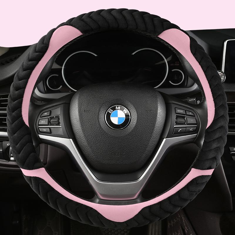 Husa volanului masinii flanele calde antiderapante pentru BMW X1 X2 X3 X4 E84 F84 F39 E83 F25 G01 F97 F26 G02 F98 Auto