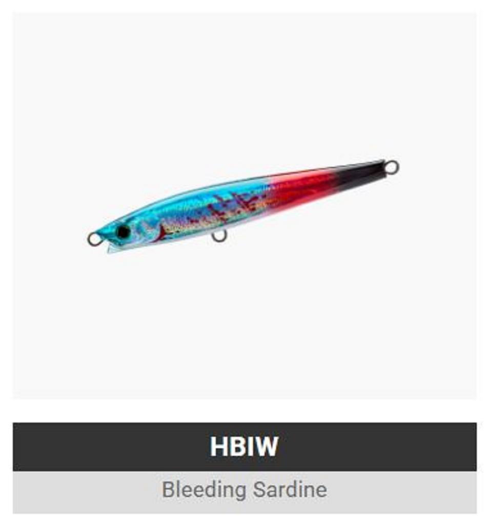 Yo Zuri Duel Hardcore Monster Shot 125 Sinking Lure F1197-HBIW (2743)