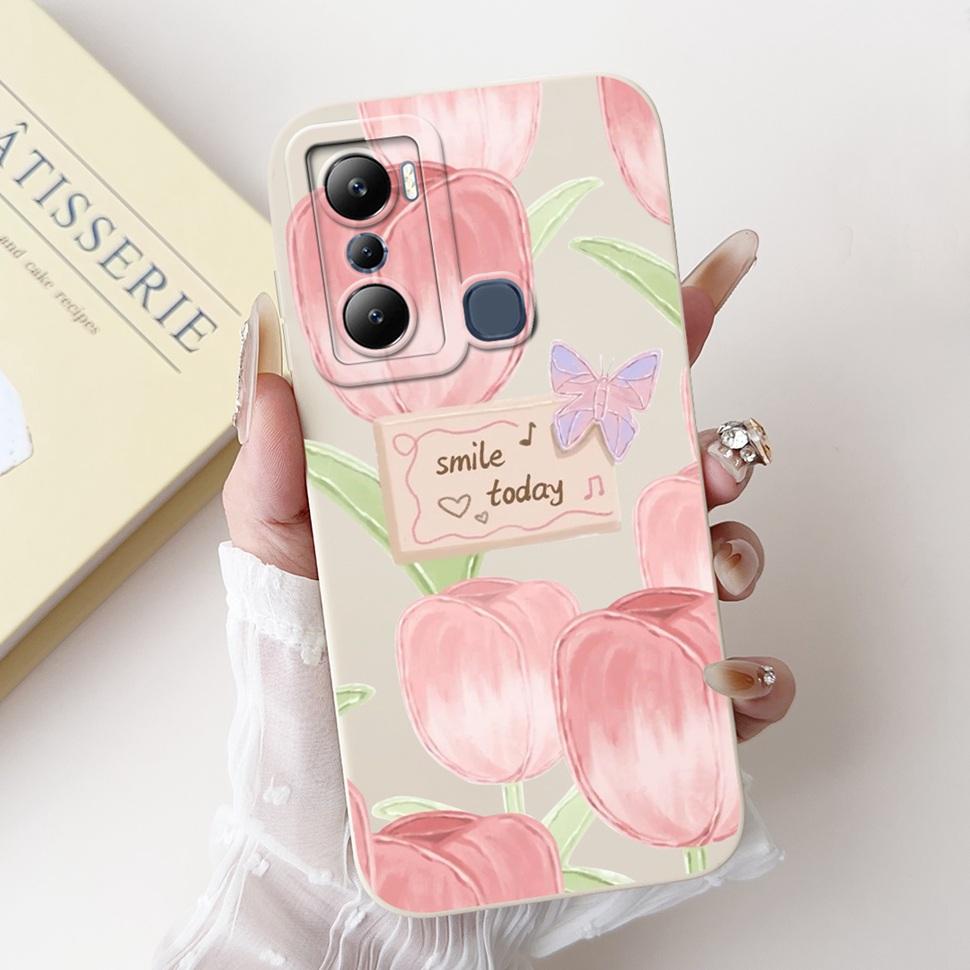 For Infinix Hot 20i Case X665C X665E Cover Silicone Soft Phone Case For Infinix Hot 20i 20 i Fundas Coque 6.6" Shockproof Bumper