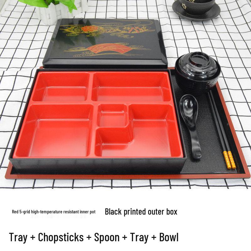 Vajilla de Cocina Japonesa: Caja Completa de Comida para Recepción de Restaurante o Empresa