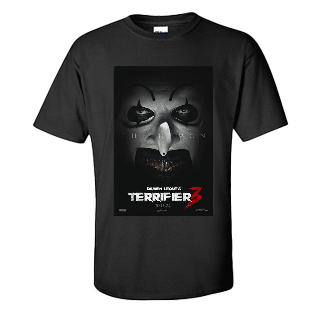 Art the Clown T-Shirt The Demon Terrifier 3 Shirt S-XXXL