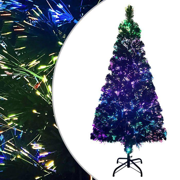 VidaXL Artificial Christmas Tree with Stand Green 150 Cm Fiber Optic