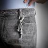 Stylish Zinc Alloy Claw Necklace Trendy Hip Hop Jewelry Lightweight Comfortable Unisex Pendant For Daily Wear And Parties