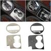 Pentru Kia Sportage R 2011-2015 Panoul schimbătorului de viteze Capac suport pentru pahare de apă Trim Interior Modelare Autocolant de protecție din oțel inoxidabil