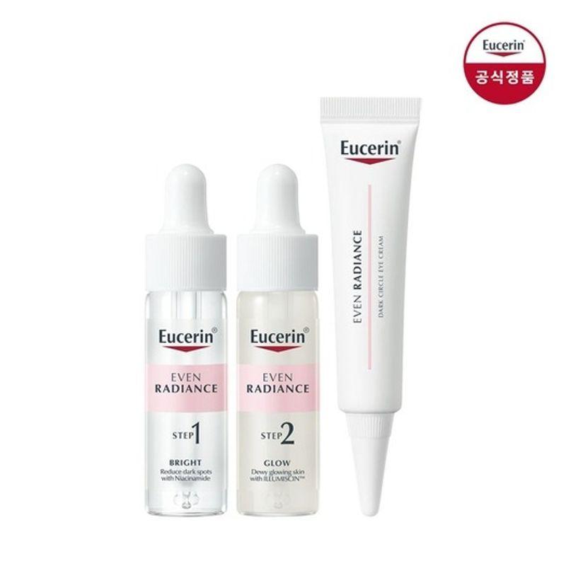 Eucerin Even Radiance Duo Ampoule 15ml*2 + Dark Circle Eye Cream 15ml 2-piece set