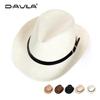 Unisex Summer Straw Sun Hat - Fedora, Beach, Cowboy Styles for Outdoor