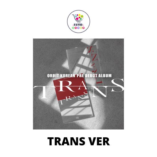 

ORBIT Korean Pre Debut Album TRANS Magazine No POB TRANS Ver