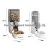 Pet Hanging Water & Food Dispenser - Automatic Cat & Dog Feeder with Cage Mountable Bowl