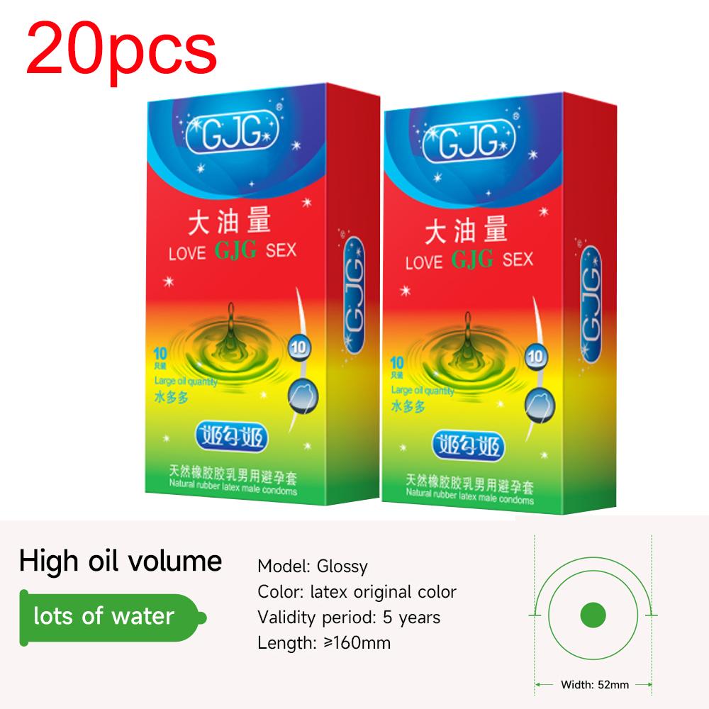 Lubrifiere Lubrifiere Prezervativ Latex Natural Ultra-subțire Prezervativ 52mm lubrifiere Sex Sigur Produs Sexual pentru Bărbați