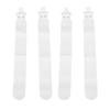 Adjustable Flag Football Set 5 PCS PP Adjustable Flag Football Belts for Youth and Adults Training Equipment White