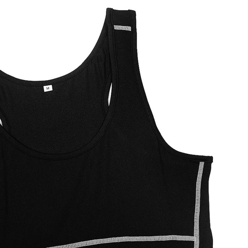 Yoga Fitness Vest Strap Women Exercise T-shirt Sport Slim Base Tops Quick Dry Solid Color Blouses