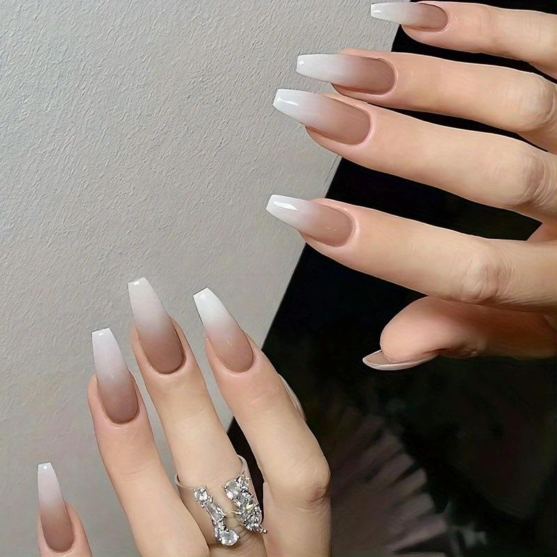 Nail Enhancement Manicure Fake Nails 24 Pieces Nails