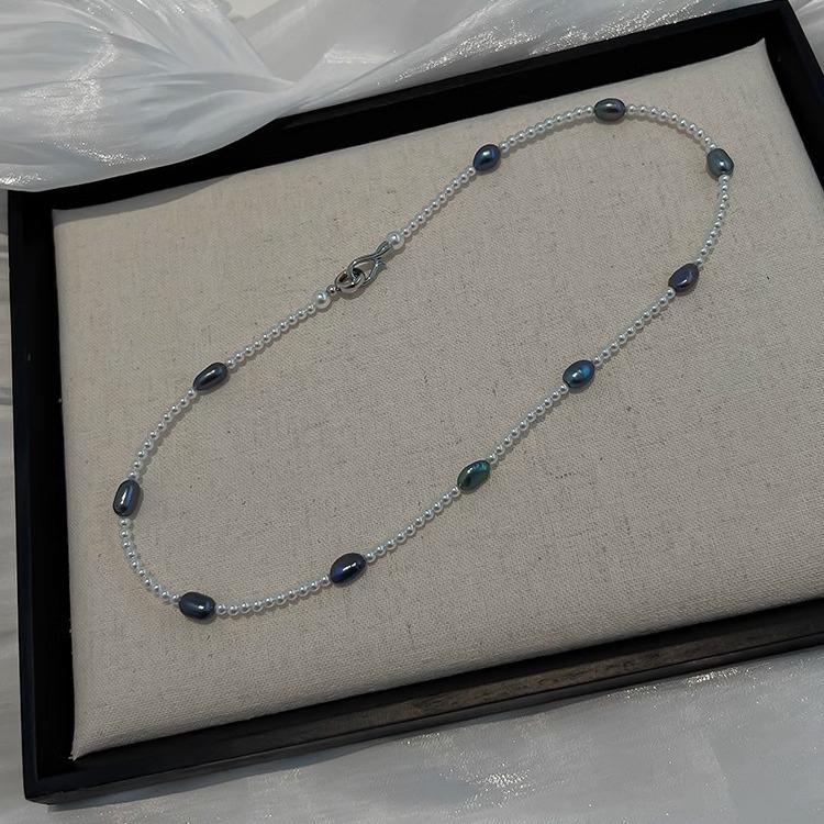 New Style Natural Baroque Freshwater Pearl Ladies Chains Necklace For Women Birthday Gifts No Fade