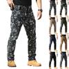 Mens Pants Cargo Work Pants with Multi-pocket Breathable Hiking Travel Fishing Construction Pants