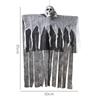 Halloween Haunted House Prop Hanging Skeleton Ghosts Decorations Hanging Skeleton Grim Reapers for Yard Indoor Decor