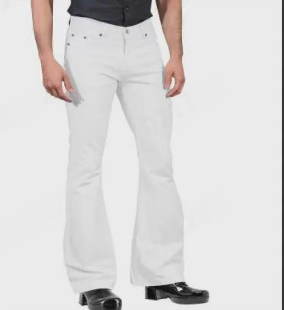 Herren 2024 Retro Schlaghose Freizeithose