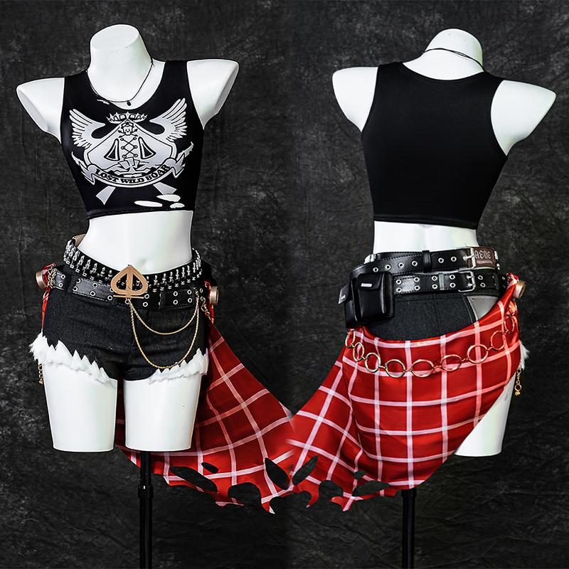 Zenless Zone Zero Lucy Cosplay Costume The Sons Of Calydon Member Luciana De Montefio Uniform Halloween Party Outfit