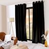 1 Thermal Curtain 135 X 240 Cm Black Glacier