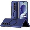 Case for Samsung Galaxy Z Fold 8 Ultra, Anti-Scratch with Magnetic Ring - Navy Blue