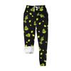 Women's Casual Fashion Home Print Velvet Sweatpants