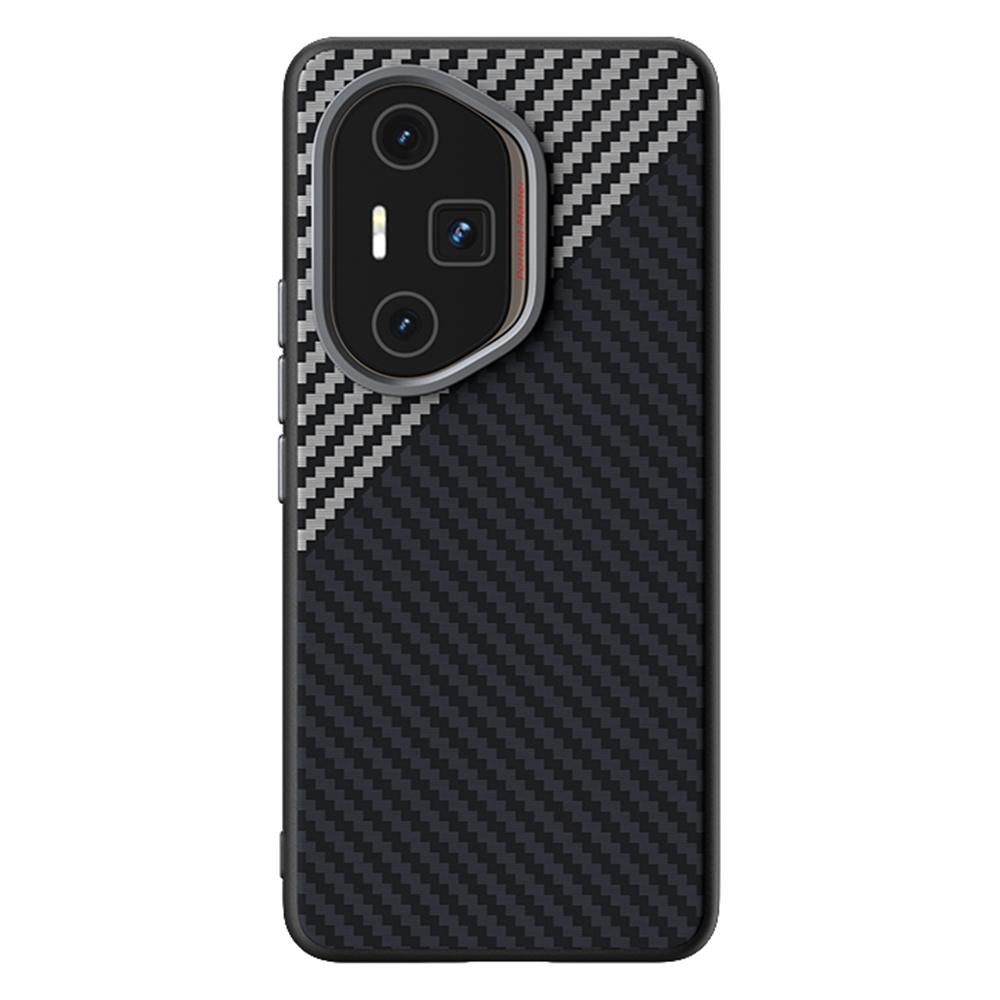 ABEEL For Honor 300 Ultra Case Compatible with MagSafe Carbon Fiber Texture Back Cover