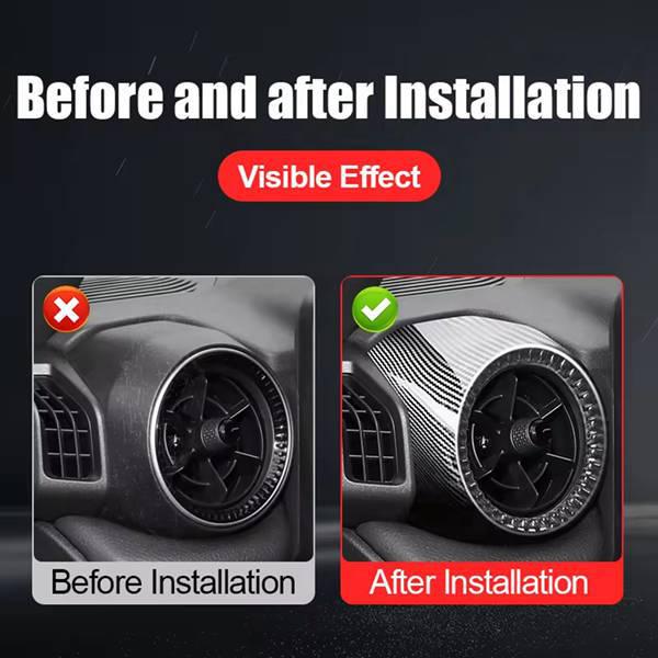 

2024 Prado Dashboard Air Vent Decorative Sticker Frame No specific size