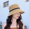 25 New Knitted Sun Hat Summer Thin Sun Protection Bucket Hat Outdoor Travel Vacation Beach Hat Big Edge Face Small