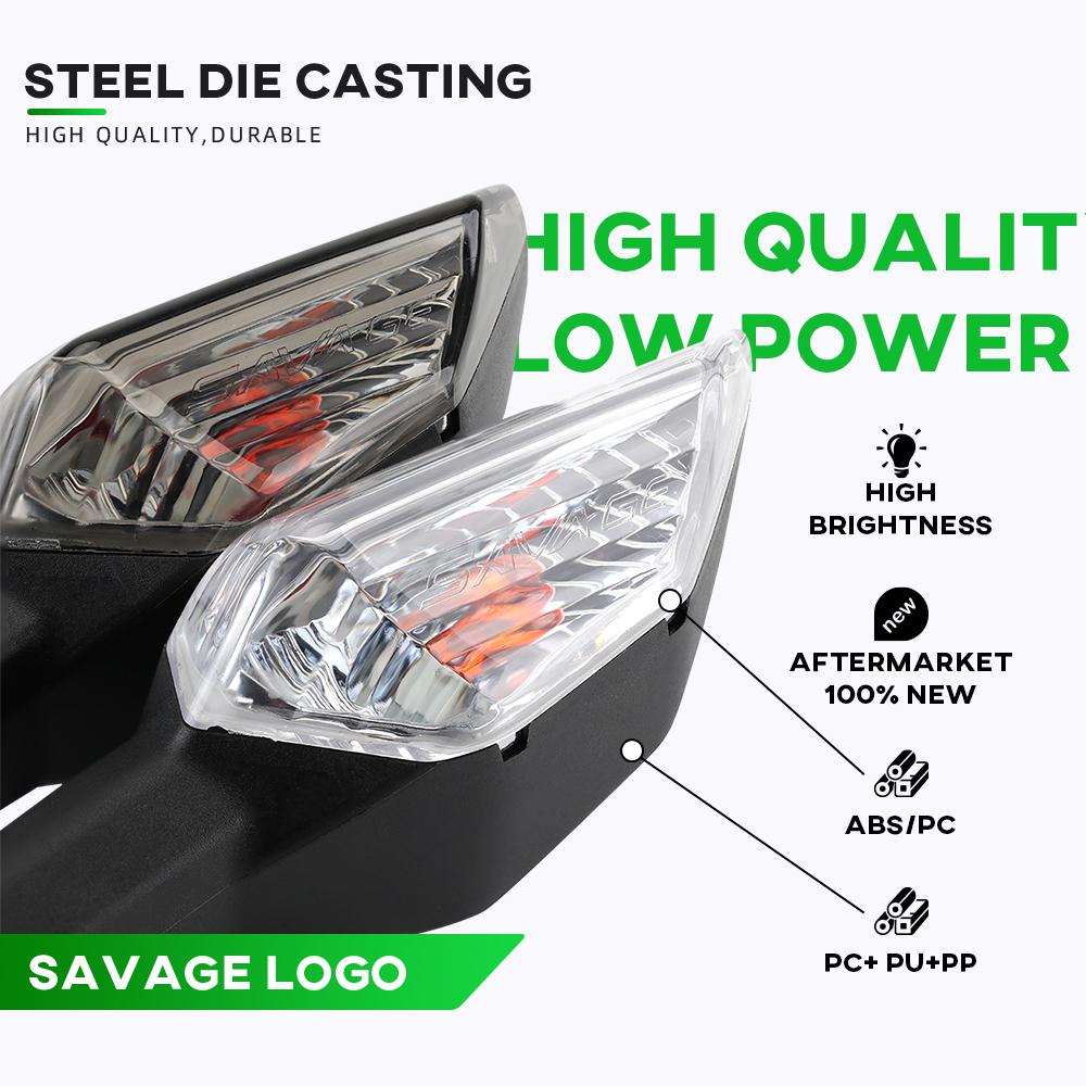 Motorcycle Turn Signals Light For KAWASAKI Z900 Z125 Z750 Z650 Z300 Z400 Z800 Z1000 Ninja 400 300 Versys 1000 Flashers