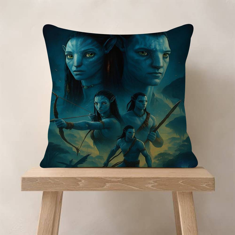 AAvatars 2 Movie Classic Vintage Personalized Pillow Cover Kids Bedroom Wild Party Decor Pillowcase Kid Birthday Shower Gift