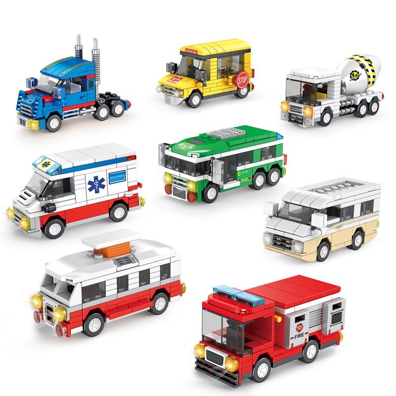 Brand New Compatible Building Blocks For Lego City Vehicles Perfect For Boys' Gift