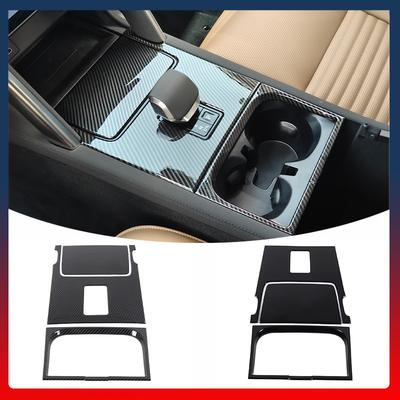 Car Centre Console Gear Shift Panel Water Cup Holder Frame Cover Trim Sticker For Land Rover Discovery Sport 2025 2025