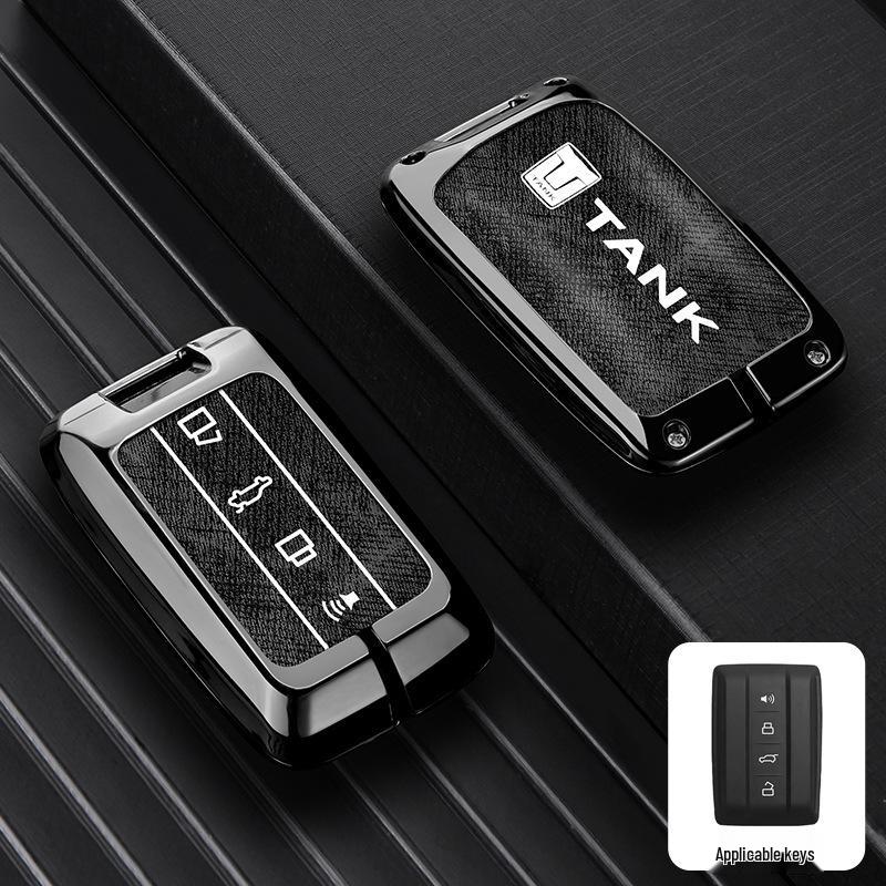 2024 Tank 300 Key Cover: Unisex Metal Shell with Buckle