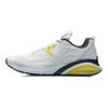 Li Ning Cushioning Slip Resistant Abrasion Resistant Low top Running Shoes Unisex Gray Yellow ARHR049-1