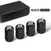 For Volvo Aluminum Alloy Car Wheel Valve Stem Caps Tire Air Stem Covers For Volvo Xc60 Xc90 V40 V60 S60 XC40 V50 V90 S80 C40 V70