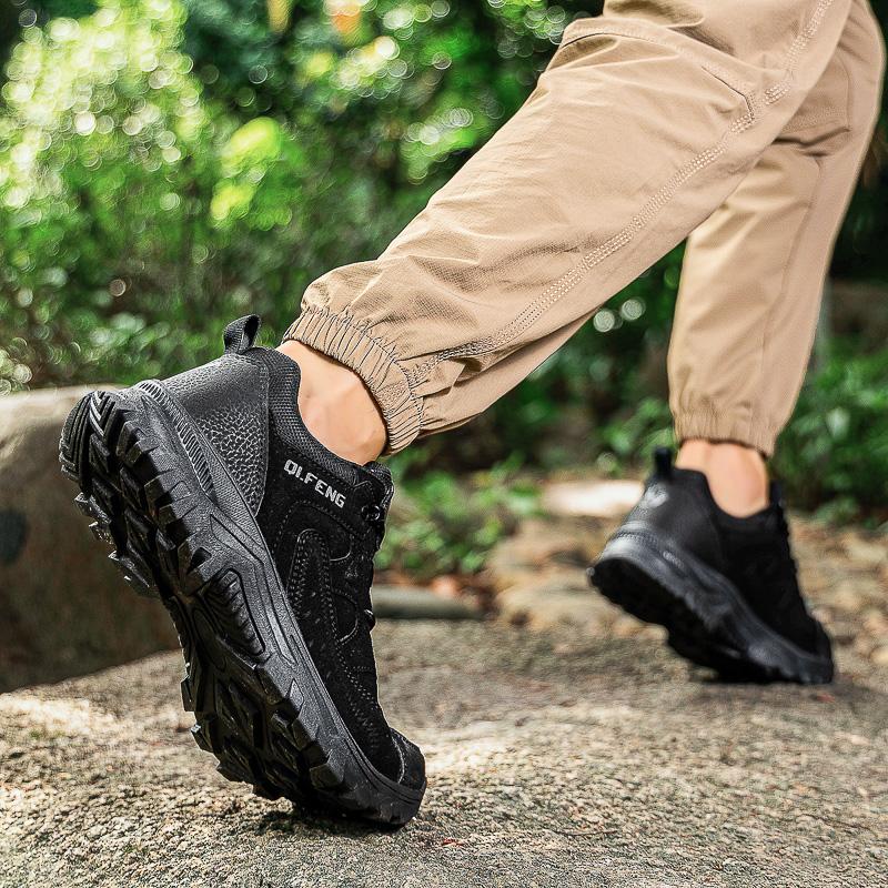 PLUS SIZE Men Women Adventure Sneakers Durable Grip Non-Slip Shoes Lace-Up Comfort Ideal for Outdoor Hiking Boots Men Footwear37-49