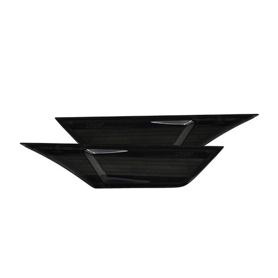 Car Switchback LED Side Marker Turn Signal Lamp Smoke For 2016+ Honda Civic 10th
