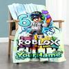 Roblox 306 Customize Your Name Blanket Lightweight Customizable Blanket Ultra-Soft for Bedding Couch Seaside Office Ideal for All Seasons