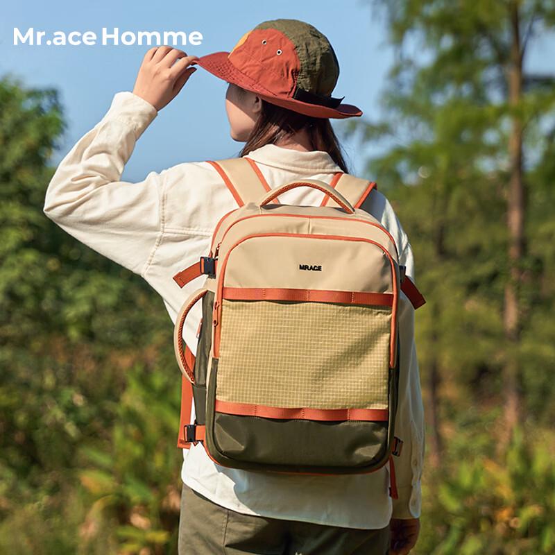 

Mr.ace Homme Men s Multi-Compartment Laptop Travel Backpack