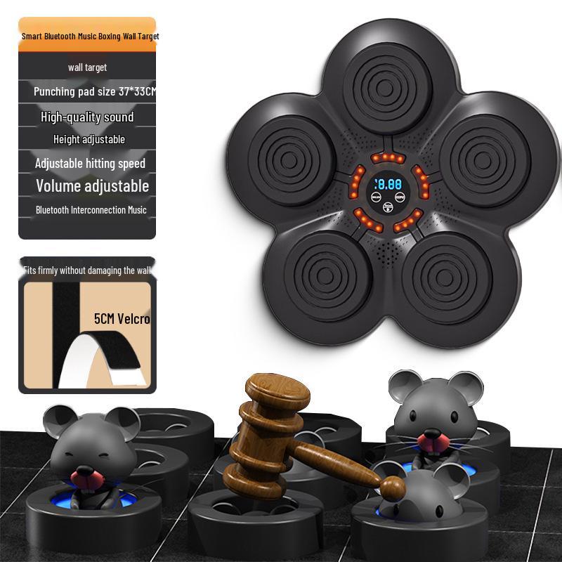 Smart Bluetooth Boxing Wall Target with Music Integration