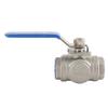 1pc Stainless Steel SUS304 Pipe Ball Valve Three Way L Type Female Thread 1" DN25