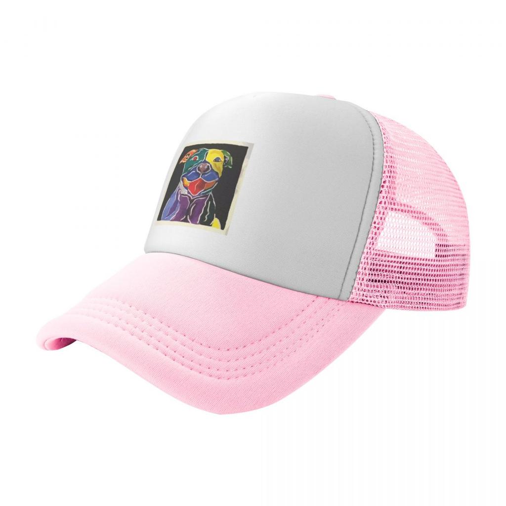 Happy Pitbull Baseball Cap Winter hat funny  Mountaineering For Men Womens