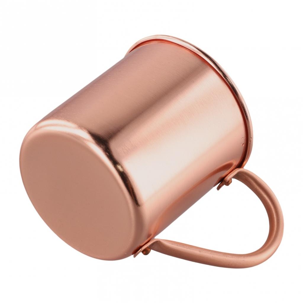 Schlanke und stilvolle 450 ml Tasse Kupferbecher Reiner Kupferbecher