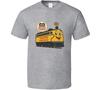 Union Pacific Rail Cartoon Defunked Railway Retro Logo T Shirt Unisex T-Shirt