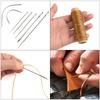 14PCS DIY Leather Tool Set Sewing Needles with Leather Waxed Thread Cord and Thimble for Leather Repair