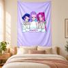 Tapiz Cazadores de Demonios Kpop alta calidad para decorar paredes de sala de estar, dormitorio, residencia estudiantil ideal como arte de pared para dormitorio o regalo de vacaciones